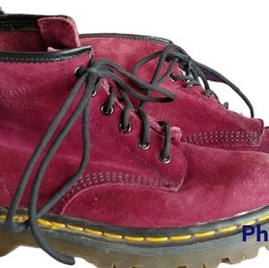 Maroon/Purple Doc Martens Size 6UK/8US